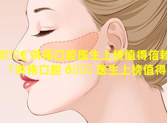 🐶 洪伟口腔医生上榜值得信赖吗「洪伟口腔 🐈 医生上榜值得信赖吗为什么」